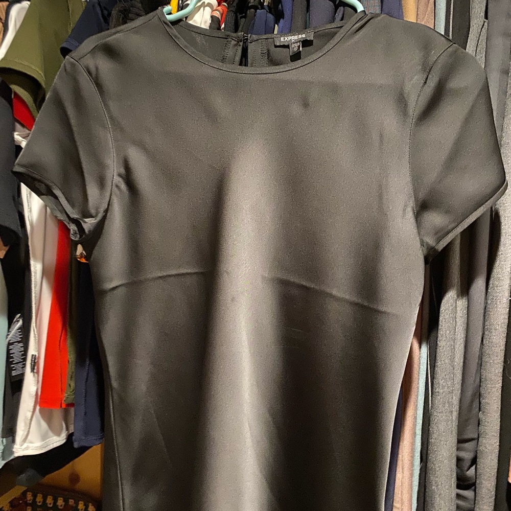 Satin material top
